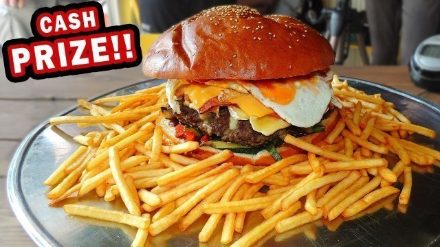 'Strongman Burger Eating Competition in Czech Republic!!'