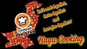 'cookpad Pakistan | Haya Cooking | pakistani food channel | #short'