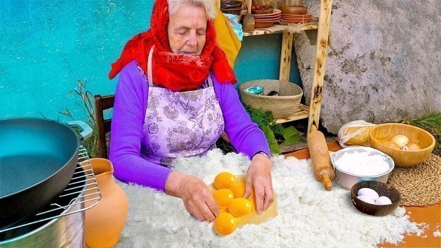 'ASMR VILLAGE FOOD || My 83 Years Grandma Cooking Pasta || Delicious Homemade Food And Recipes'