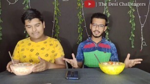 '1.2 kg Dahi Vada Eating Challenge | The Desi Challengers | Food Competition'