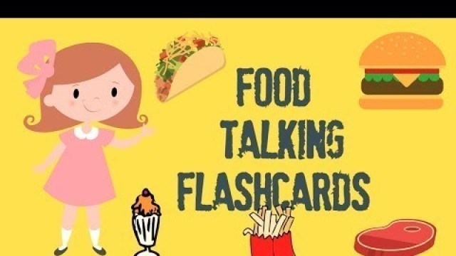 'Food Talking Flashcards'