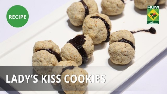 'Lady\'s Kiss Cookies Recipe | Food Diaries |  Zarnak Sidhwa | Dessert'