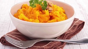 'Weight gain Baby Food Recipe  Pumpkin and Potato mash'