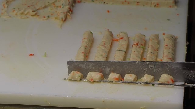 'Amazing korean fish cake making skill - korean street food'