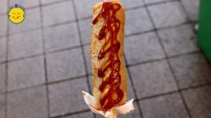 'HOTBAR (Fish cake bar) / SINPO INTERNATIONAL MARKET / KOREAN STREET FOOD / 핫바 / 신포국제시장'