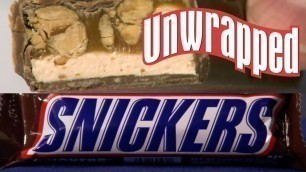 'How SNICKERS Chocolate Bars are Made | Unwrapped | Food Network'