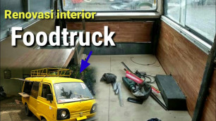 'Renovasi interior foodtruck || carry Bagong modif food truk'