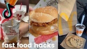 'Fast Food HACKS! - TikTok Compilation'