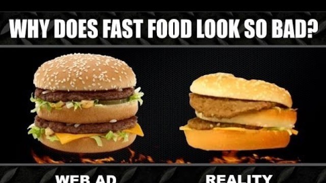 'Fast Food ADS vs. REALITY Experiment'