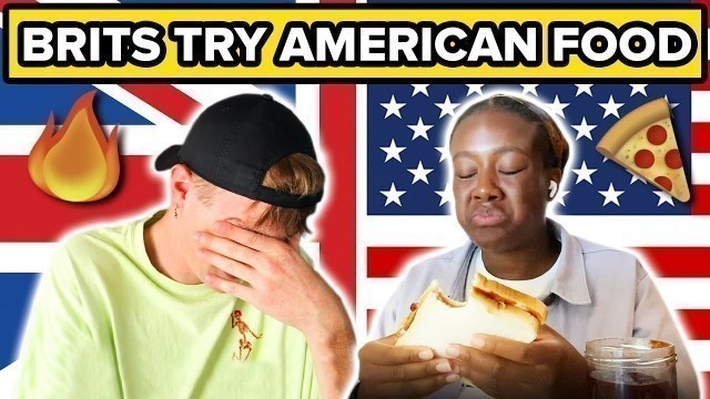 'Brits Try American Food (Supercut)'