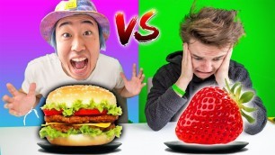 'Junk Food Vs Healthy Food Challenge'