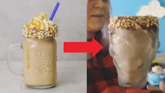 CANDY BAR ICE CREAM MUG: TRYING 16 CRAZY SWEET LIFE HACKS YOU HAVE TO TRY by 5 Minute Crafts KIDS