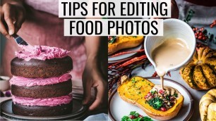 'HOW TO EDIT FOOD PHOTOS FOR INSTAGRAM | Part I'