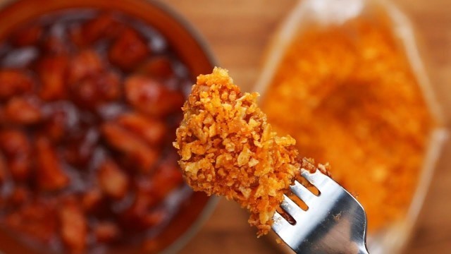 3-Ingredient BBQ Popcorn Chicken