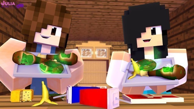 'COMIDAS NOJENTAS NO MINECRAFT (Gross Food)'