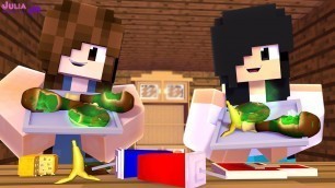 'COMIDAS NOJENTAS NO MINECRAFT (Gross Food)'