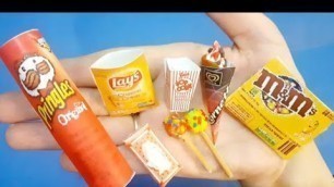 20 DIY MINIATURE FOOD AND DRINKS REALISTIC HACKS AND CRAFTS