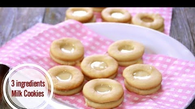 3 Ingredient Milk Cookies