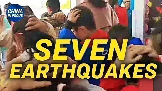 '7 earthquakes in 5 days in China county; China food crisis worsens, may disrupt global supply chain'