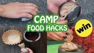 '5 Camping Food Hacks'