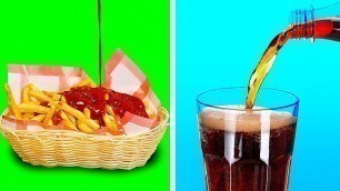 '25 CRAZY LIFE HACKS FOR FAST FOOD LOVERS || Unusual Tricks With Food by 5-Minute DECOR!'