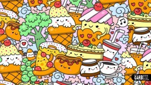 'Kawaii Food - How To Draw #Kawaii by Garbi KW'