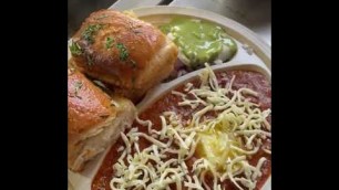 'Famous South Indian extra butter pav bhaji 