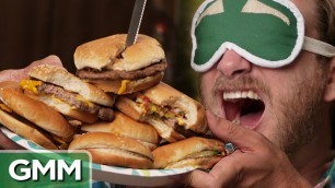 'Blind Fast Food Burger Challenge'