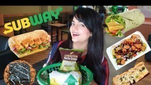 'I only ate SUBWAY for 24 HOURS Challenge | Food Challenge'