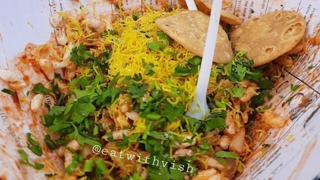 'Papdi Mumbai Bhel puri in gwalior | Street Food India |'