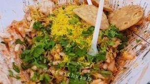 'Papdi Mumbai Bhel puri in gwalior | Street Food India |'