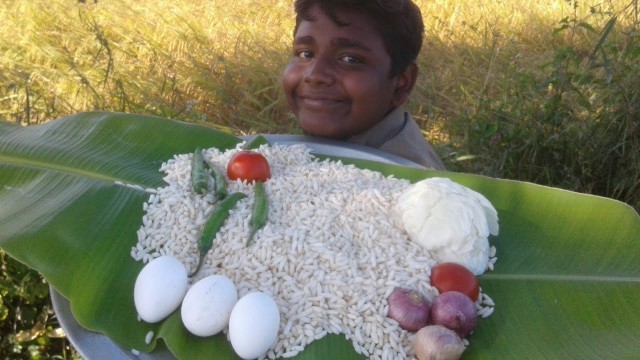 'முட்ட பொரிமசாலா | Egg with Puffed Rice | Murmura Recipes |Small boy suppu|'