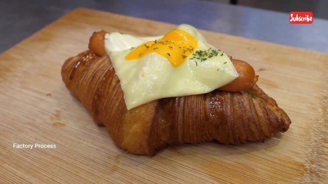 'INSIDE THE FACTORY French Croissant  | Delicious Food factory | Factoy are at another level'