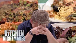 'The Most DISGUSTING FOOD EVER on Gordon Ramsay\'s Kitchen Nightmares'