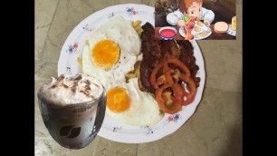 'I made my Own Upgraded version of Studio Ghibli food together with Milo Dalgona 