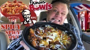 'KFC ☆SPICY FAMOUS CHICKEN BOWL☆ Food Review!!!'