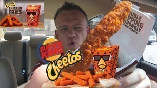 'BURGER KING ☆CHEETOS CHICKEN FRIES☆ Food Review!!!'