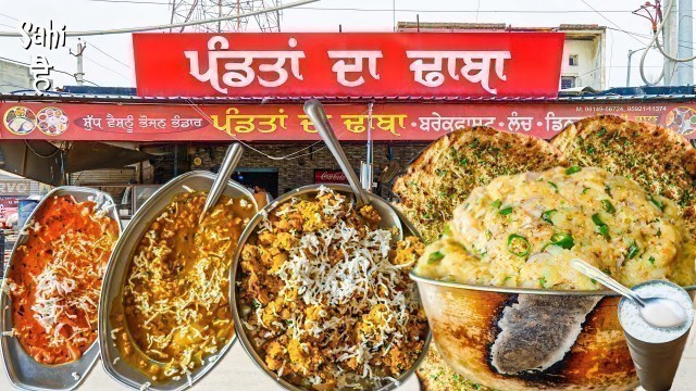 '24 hr OPEN | World Famous Pandita da DESI DHABA | Street Food India | Best Desi Food'