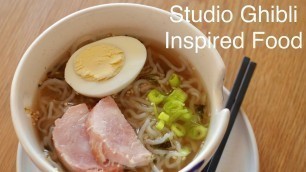 'Food Inspired by Studio Ghibli I 株式会社スタジオジブリ'