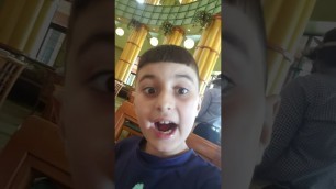 'eating the best food ever!!!!!'
