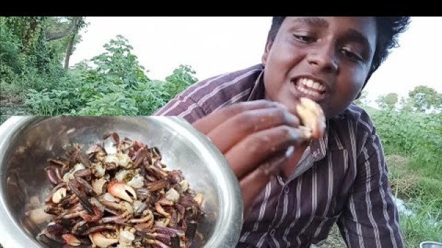 'ஆற்றில் பிடித்த நண்டு வறுவல்|part2|Small Boy Suppu|Village Food Safari'