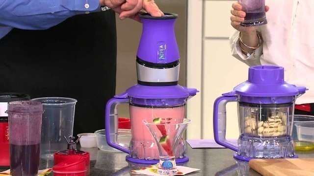 'Nutri Ninja 2-in-1 700W 40 oz. Food Processor and Blender with Albany Irvin'