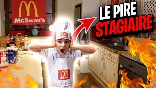 'Le Pire Stagiaire au Fast-food McSwan\'s !'