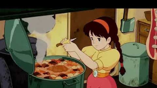 'studio ghibli food gif'