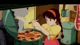 'studio ghibli food gif'