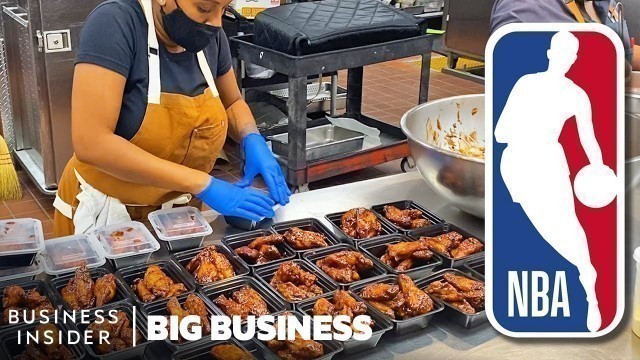 'How Chefs In The NBA Bubble Make 4,000 Meals A Week | Big Business'