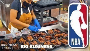 'How Chefs In The NBA Bubble Make 4,000 Meals A Week | Big Business'