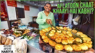 'Indian Street Food ke CHATORI LEGEND | Bittu Uncle ki Thumka PAPDI Chaat, AFLATOON CHAAT & more'