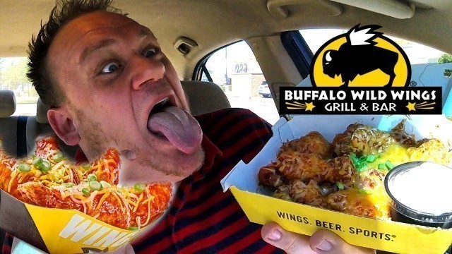 'B-DUBS ☆ENCHILADA CHICKEN WINGS☆ Food Review!!!'