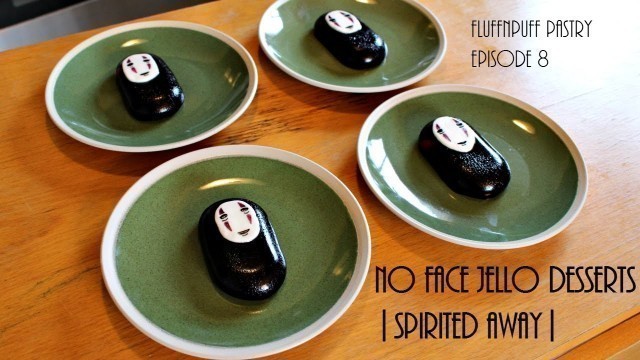 'No Face Jello Desserts |Spirited Away/Studio Ghibli| - Fluffnpuff Pastry'